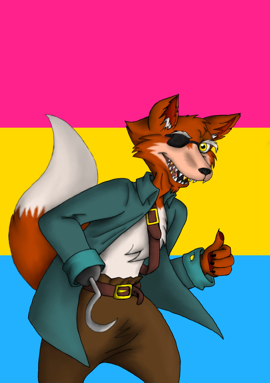 Captain Foxy Pan Pride – RandomNation Studios